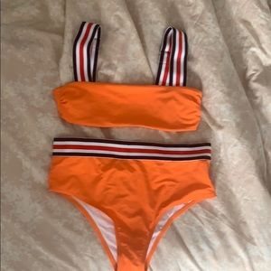 Orange bikini